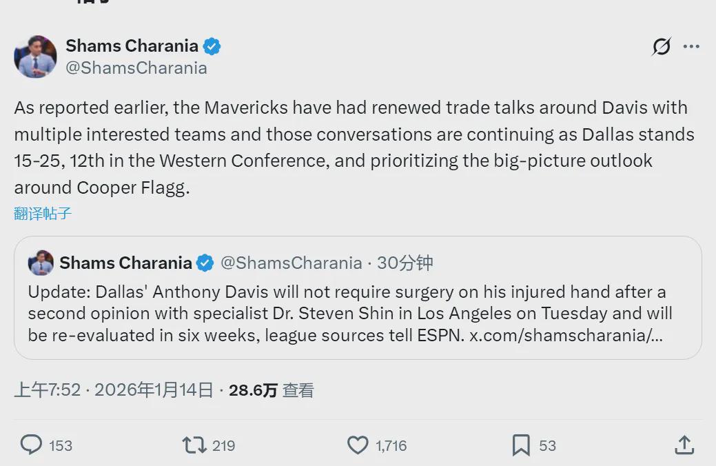 开云体育下载-拒绝赛季报销！浓眉交易重启！湖人第一个出局