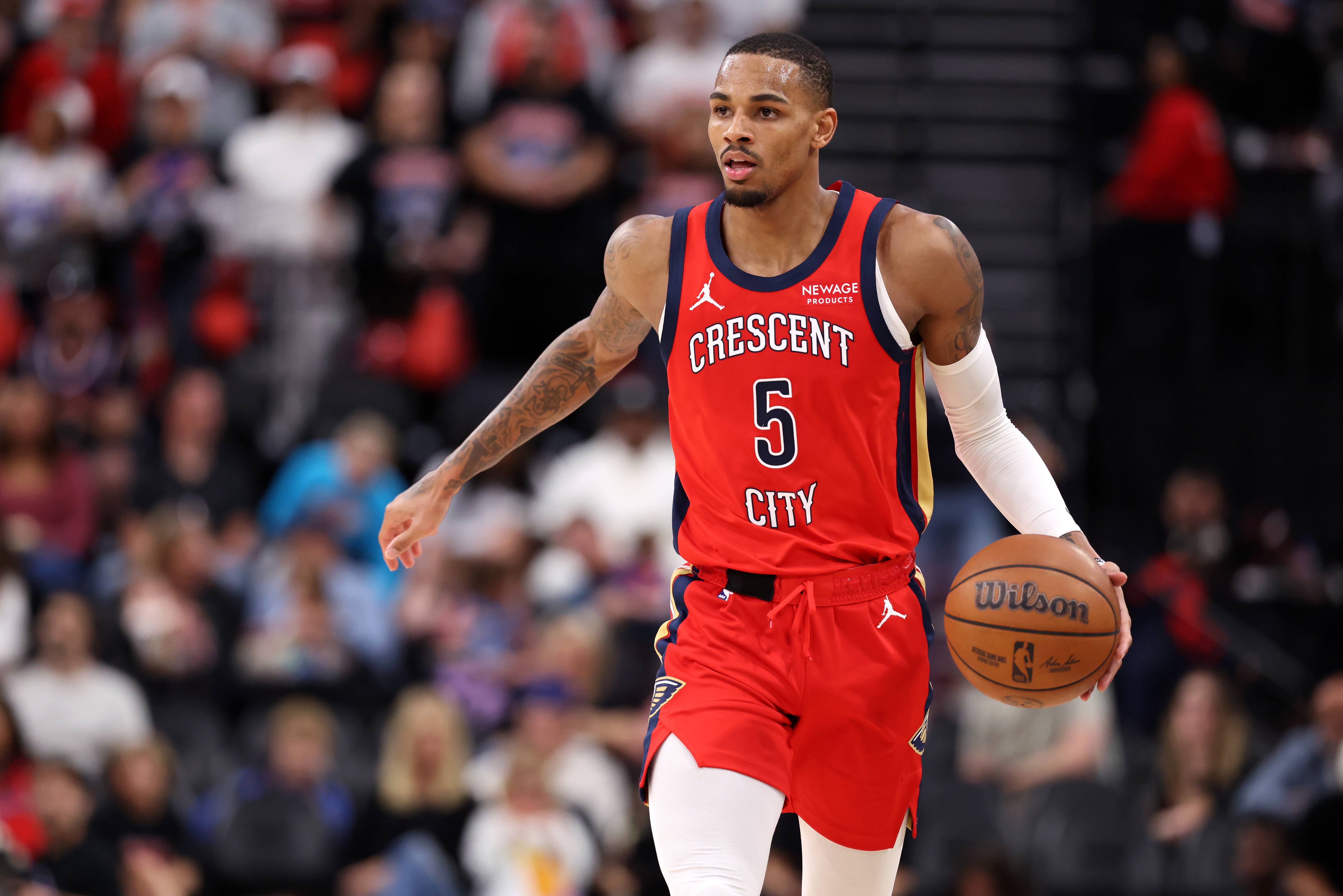 开云体育官网-致命踩线自杀！德章泰·穆雷18中14空砍35分7板4助1断 三分5中4